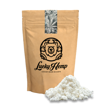 Lucky's Snow 99.9% CBD flowers Lucky Hemp