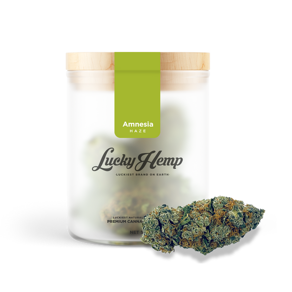 Amnesia Haze CBG Flowers Lucky Hemp