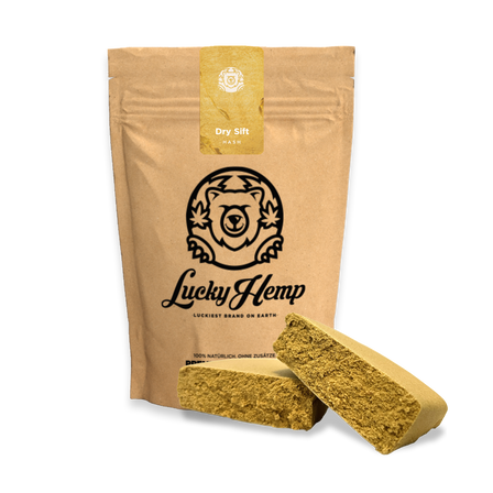 Dry Sift Hash ecopack flowers Lucky Hemp