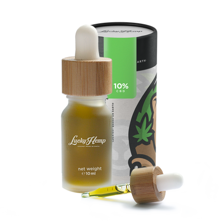 Oil Set 10% + 20% Full Spectrum CBD Oils Lucky Hemp
