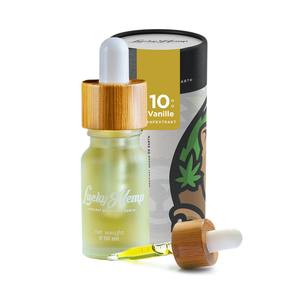 Vanilla CBD Oil 10% Oils Lucky Hemp