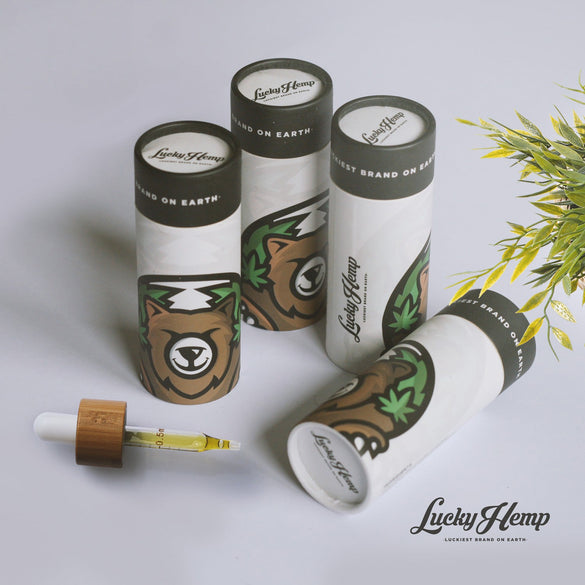 Oil Set 10% + 20% Full Spectrum CBD Oils Lucky Hemp