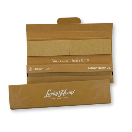 Lucky Hemp® Papers with Tips Merchandise Lucky Hemp 1 Pack