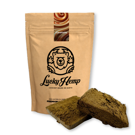 Caramello Hash Ökopack Flowers Lucky Hemp