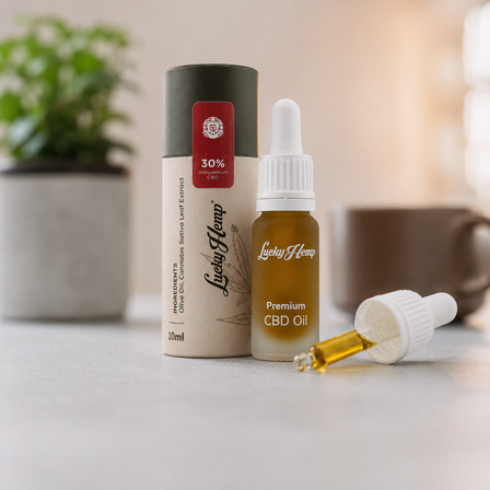 30% d'huile de CBD à full spectrum
