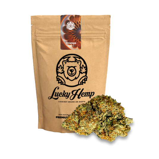 Orange Skunk Ecopack Flowers Lucky Hemp   
