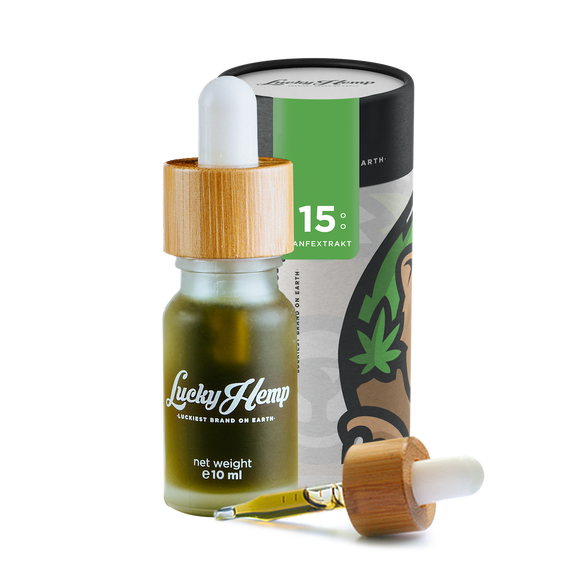 3 FOR 2 - 15% CBD Oils Lucky Hemp   